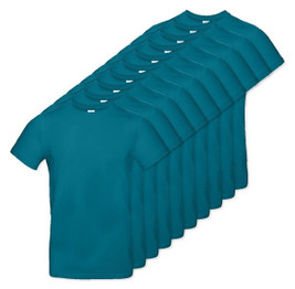 Pack of 100 B&C BC03T - Men's Modern Ringspun Cotton T-Shirt