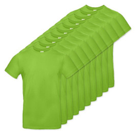 Pack of 100 B&C BC03T - Men's Modern Ringspun Cotton T-Shirt