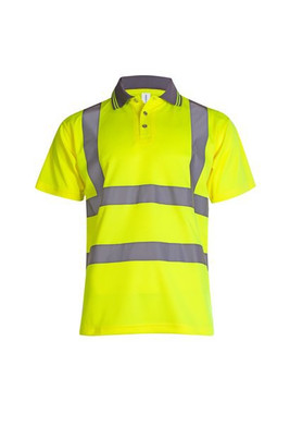 Radsow by Uneek UC808 - Hi Vis Short Sleeve Polo Shirt