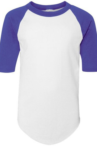 Colorblock 4421 - CLOSEOUT -  Youth  Raglan Jersey