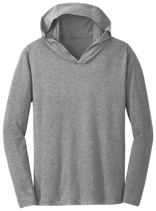 CLOSEOUT -  District Triblend T-Shirt Hoodie - Egotier DM139