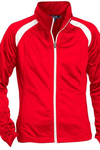 CLOSEOUT -  Ladies Raglan Sleeve Warmup Jacket - Egotier LST90