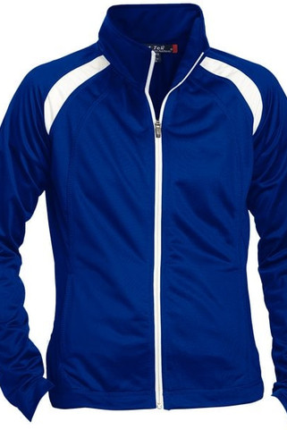 CLOSEOUT -  Ladies Raglan Sleeve Warmup Jacket - Egotier LST90