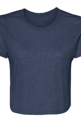 Bella+Canvas B8882 - Ladies Flowy Cropped T-Shirt