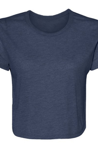 Bella+Canvas B8882 - Ladies Flowy Cropped T-Shirt