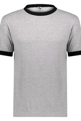 Augusta 710 - Camiseta Bicolor con Ribete Contrastante