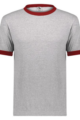 Augusta 710 - Camiseta Bicolor con Ribete Contrastante