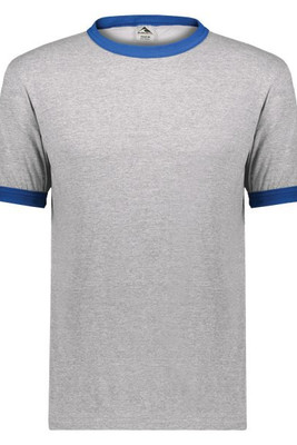 Augusta 710 - Camiseta Bicolor con Ribete Contrastante