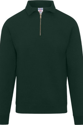 Jerzees Mens Fleece Quarter Zip Pullover - Egotier 4528