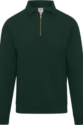 Jerzees Mens Fleece Quarter Zip Pullover - Egotier 4528