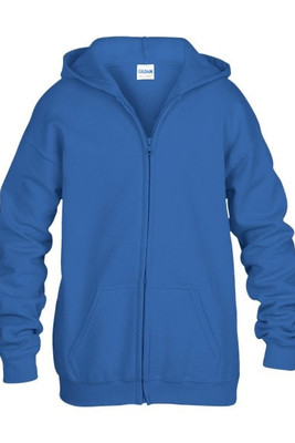 Gildan G186B - Wholesale Youth 8 oz., 50/50 Full-Zip Hoodie