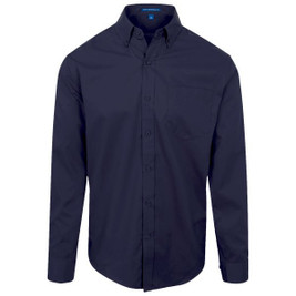 Port Authority S663 - Camisa de sarga SuperPro de manga larga para hombre
