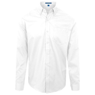 Port Authority S663 - Camisa de sarga SuperPro de manga larga para hombre