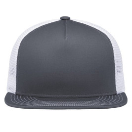 Gorra Trucker con visera de 5 paneles, modelo D-Series, con cierre a presión. - Egotier 4D7