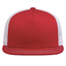 Gorra Trucker con visera de 5 paneles, modelo D-Series, con cierre a presión. - Egotier 4D7