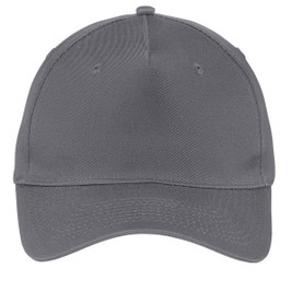 Port & Co CP86 - Gorra de sarga de 5 paneles