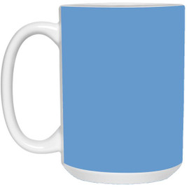 Taza blanca de 15 oz - Egotier 21504