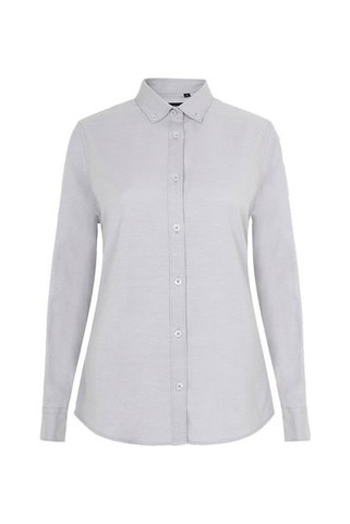 Velilla 36158 - Oxford shirt (180 g/m²) for women, made from cotton (50%), polyester (45%) and elastane (5%)
