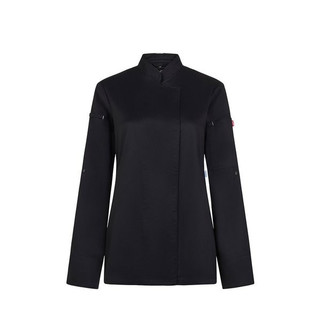 Velilla 36160 - Womens kitchen jacket (190 g/m²) made from cotton (35%) and recycled polyester (65%)