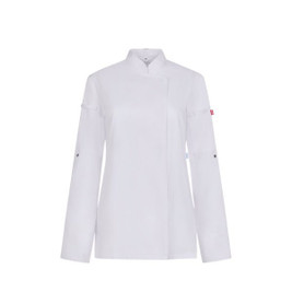 Velilla 36160 - Veste de cuisine pour femme (190 g/m²) en coton (35 %) et polyester recyclé (65 %)