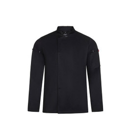 Velilla 36161 - Unisex kitchen jacket (190 g/m²) in cotton (35%) and recycled polyester (65%)