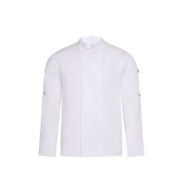 Velilla 36161 - Unisex kitchen jacket (190 g/m²) in cotton (35%) and recycled polyester (65%)