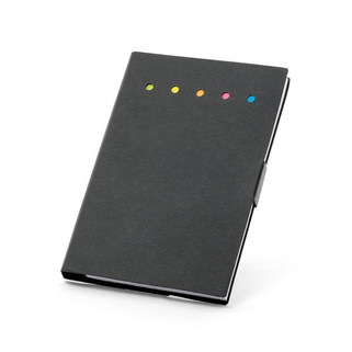 Coloured sticky notepad with 6 sets - Egotier 93791A
