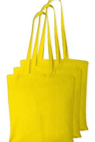 Pack of 3 Westford mill WM101 - Versatile Cotton Tote Bag for Customization