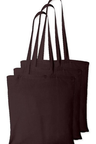 Pack of 3 Westford mill WM101 - Versatile Cotton Tote Bag for Customization