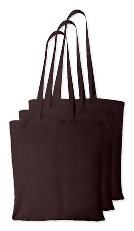 Pack of 3 Westford mill WM101 - Versatile Cotton Tote Bag for Customization