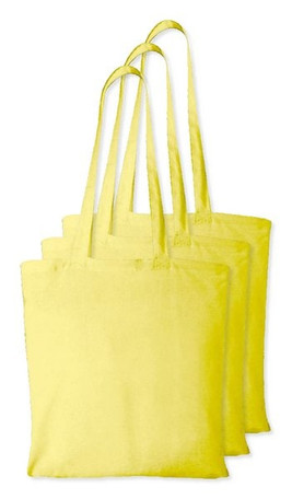 Pack of 3 Westford mill WM101 - Versatile Cotton Tote Bag for Customization