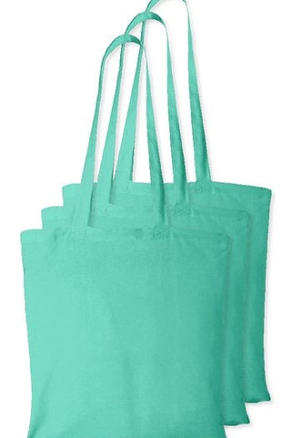 Pack of 3 Westford mill WM101 - Versatile Cotton Tote Bag for Customization