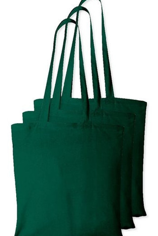Pack of 3 Westford mill WM101 - Versatile Cotton Tote Bag for Customization