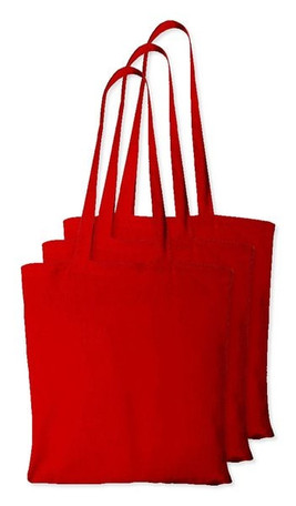 Pack of 3 Westford mill WM101 - Versatile Cotton Tote Bag for Customization
