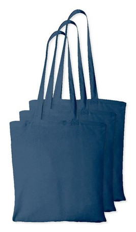 Pack of 3 Westford mill WM101 - Versatile Cotton Tote Bag for Customization