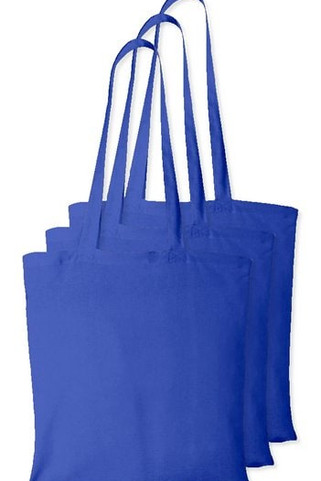 Pack of 3 Westford mill WM101 - Versatile Cotton Tote Bag for Customization