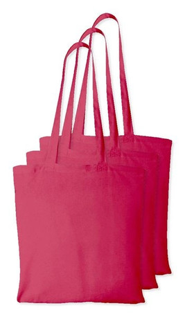 Pack of 3 Westford mill WM101 - Versatile Cotton Tote Bag for Customization