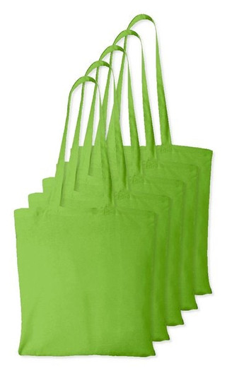 Paket od 5 Westford mill WM101 - Višenamjenska pamučna torba za prilagodbu