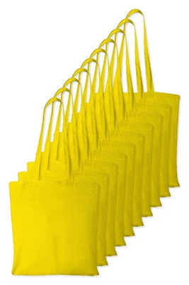 Pack of 10 Westford mill WM101 - Versatile Cotton Tote Bag for Customization