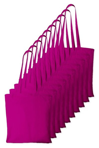 Pack of 10 Westford mill WM101 - Versatile Cotton Tote Bag for Customization