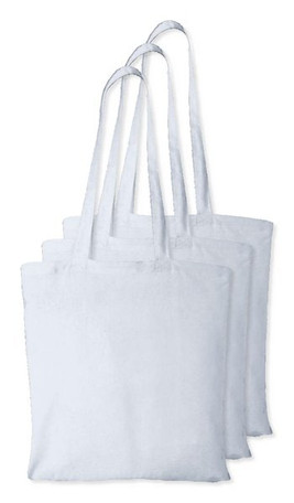 Pakke med 30 Westford mill WM101 - Farverig og Holdbar Skuldertaske i Bomuld