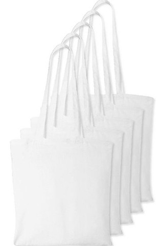 Pack of 50 Westford mill WM101 - Versatile Cotton Tote Bag for Customization