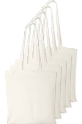 Pack de 50 Westford mill WM101 - Sac Cabas Personnalisable en Coton Westford Mill
