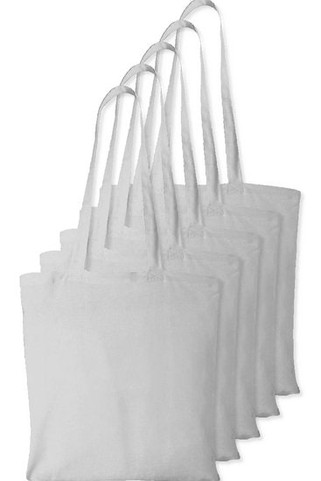 Pak van 50 Westford mill WM101 - Kleurrijke Katoenen Schoudertas voor Promotie