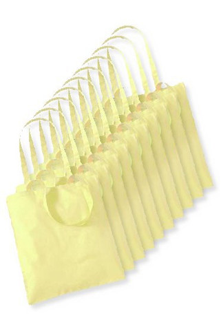 Förpackning med 100 Westford mill WM101 - Färgglad och Anpassningsbar Axelväska