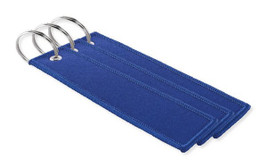 Pack mit 3 GiftRetail MO2463 - TAKEOFF Schlüsselring Polyester Tag