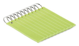 Pack of 10 GiftRetail MO2463 - TAKEOFF Remove before flight key ring