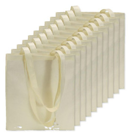 Pak van 10 GiftRetail IT3787 - TOTECOLOR Stijlvolle Herbruikbare Draagtas voor Dagelijks Gebruik