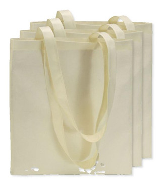 Pack of 30 GiftRetail IT3787 - TOTECOLOR Versatile Reusable Shopping and Beach Tote Bag