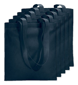 Pak van 50 GiftRetail IT3787 - TOTECOLOR Stijlvolle Herbruikbare Draagtas voor Dagelijks Gebruik